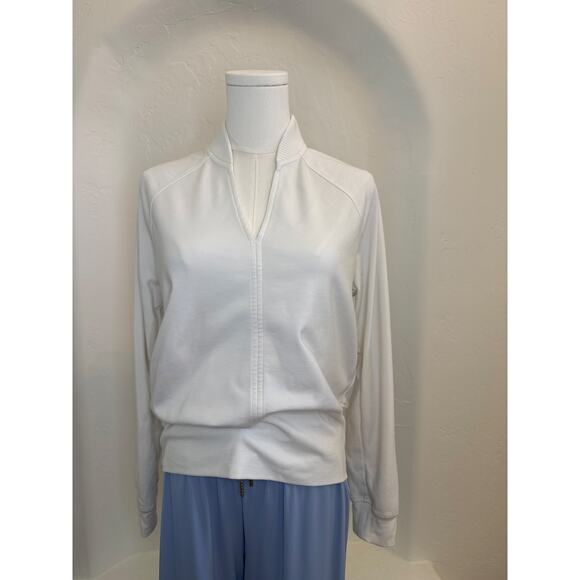 Athleta Eastbound Sweatshirt – Magnolia White, Size Medium - Picture 3 of 9
